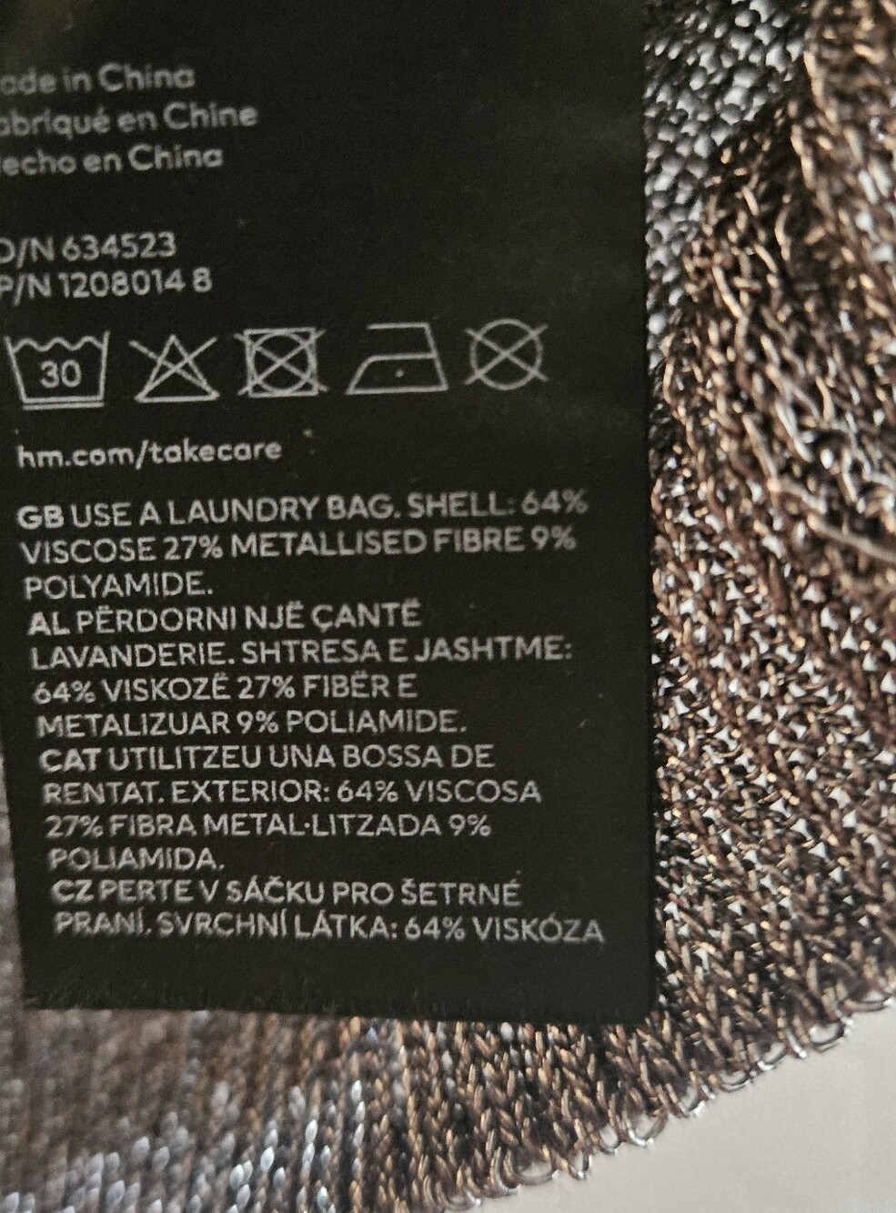 H&M Pull-Over Ribbed Top - Picture 7 of 8